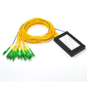 1x16 FIBER OPTIC PLC Splitter ABS Modul cu conector LC\/APC